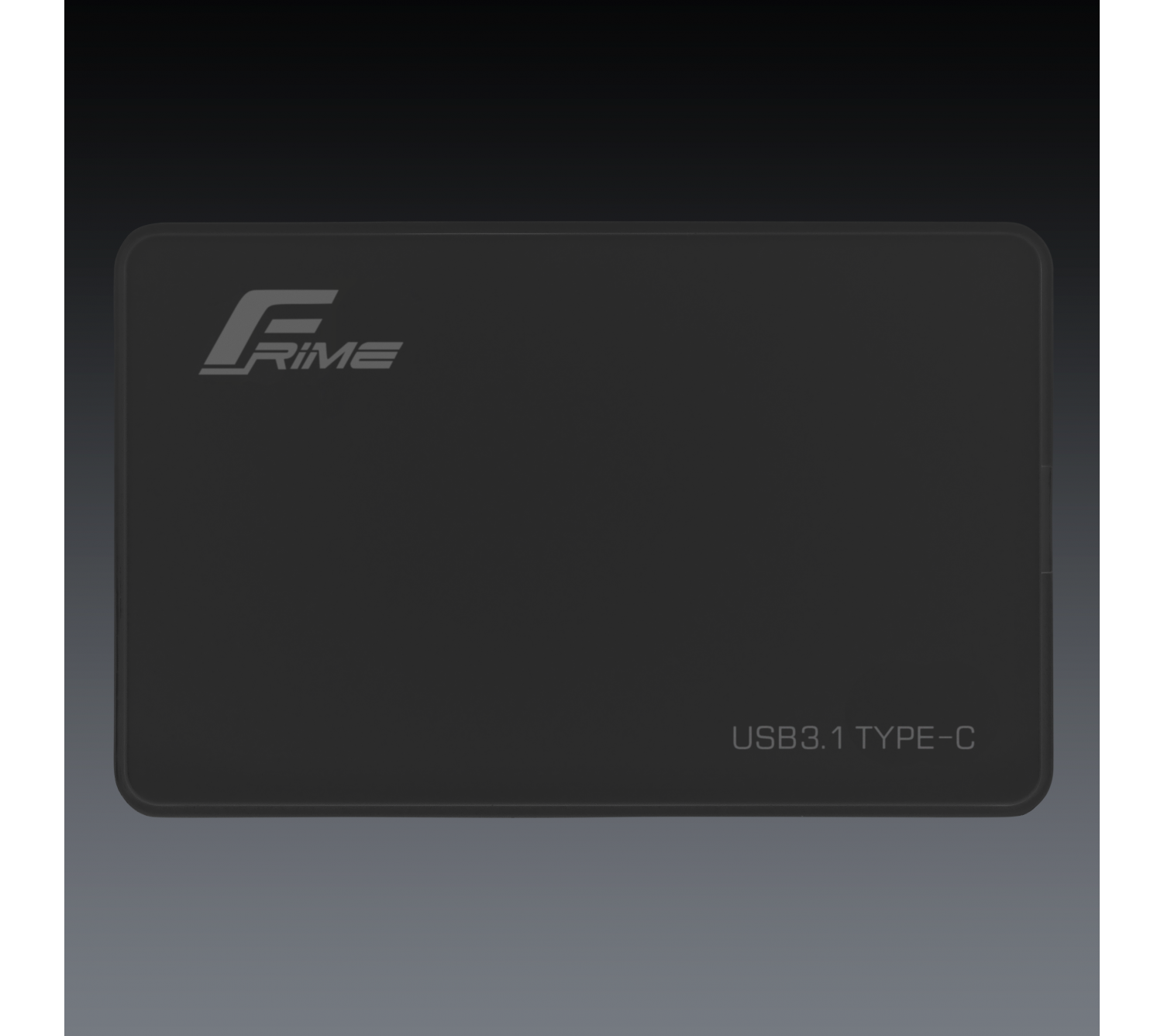 Внешний карман Frime для 2.5" SATA HDD/SSD Plastic USB 3.1 Black 