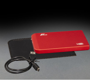 Внешний карман Frime для 2.5 "SATA HDD / SSD Metal USB 2.0 Red 