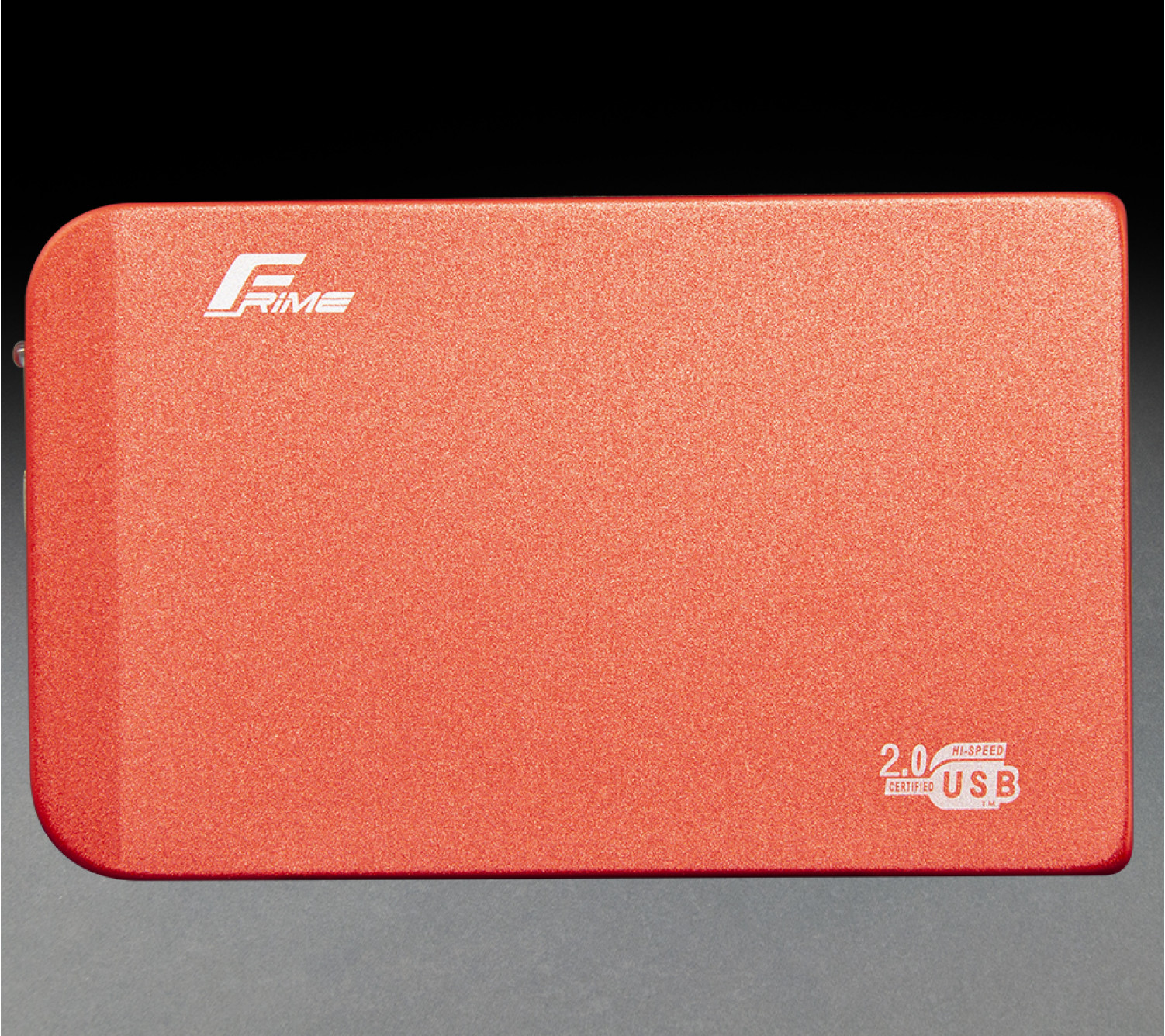 Зовнішня кишеня Frime для 2.5" SATA HDD/SSD Metal USB 2.0 Red 