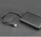 Зовнішня кишеня Frime для 2.5" SATA HDD/SSD AES256 bit encryption USB 3.0 Black 