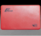 Зовнішня кишеня Frime для 2.5 "SATA HDD / SSD Plastic USB 2.0 Red 
