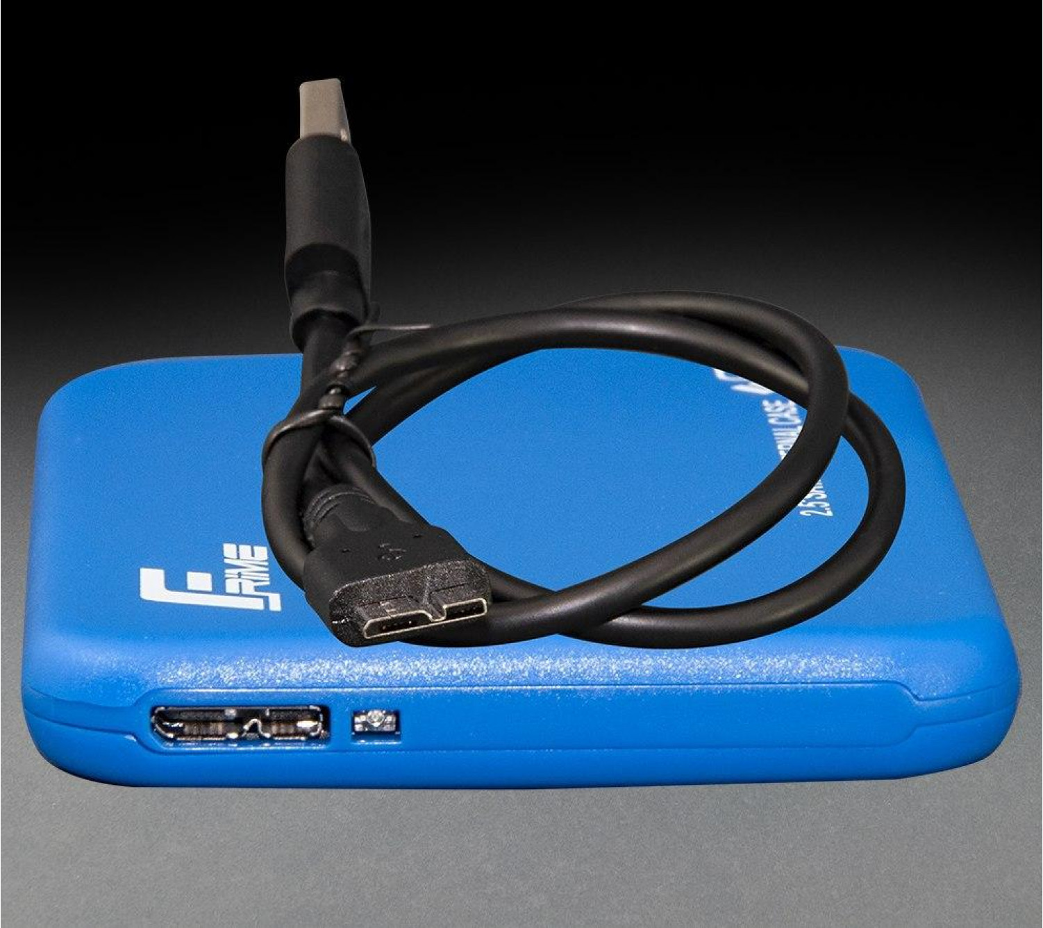 Внешний карман Frime для 2.5 "SATA HDD / SSD Plastic USB 3.0 Blue 