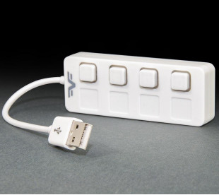 USB-хаб Frime 4-х портовый 2.0 White (FH-20011)