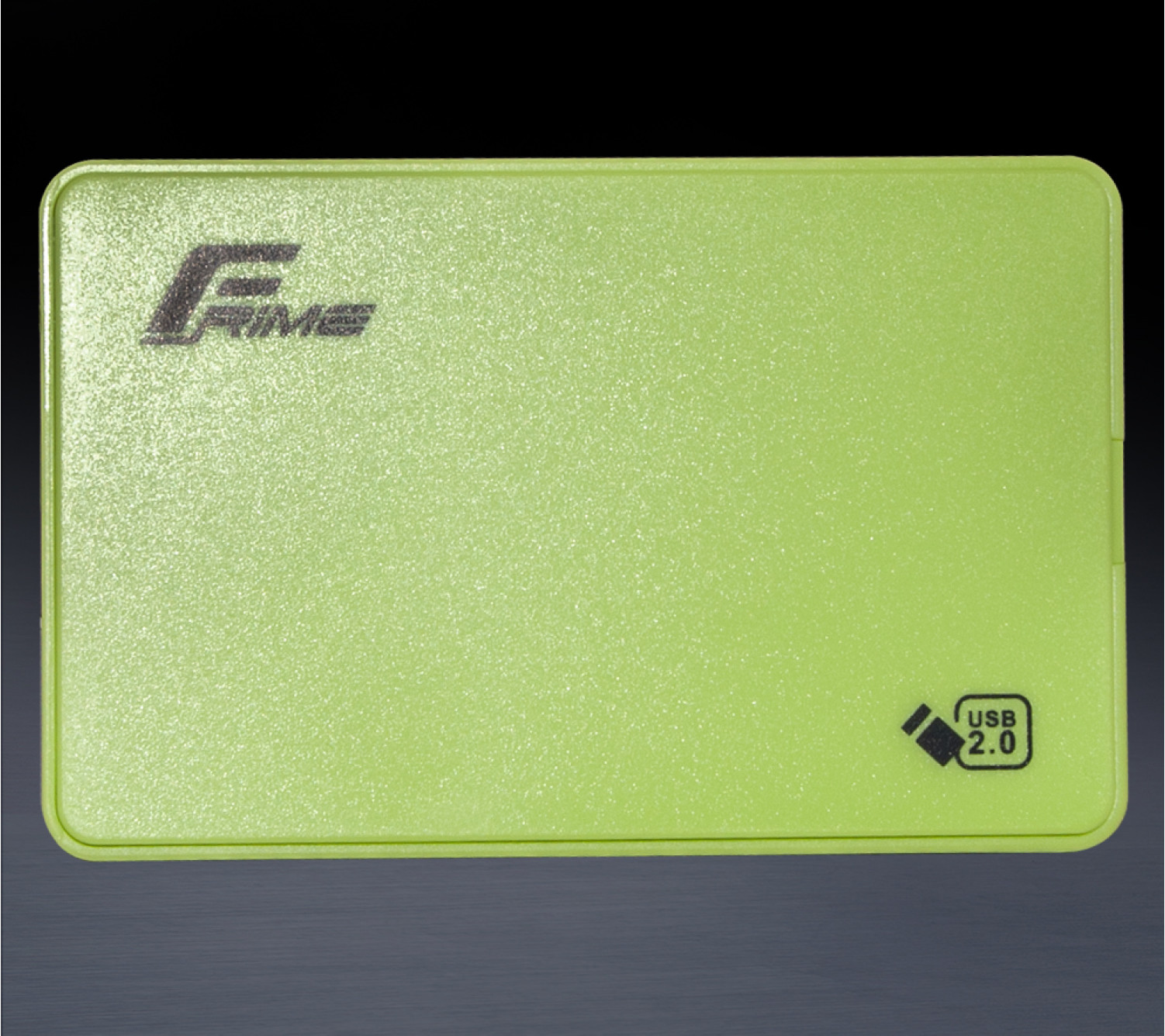 Внешний карман Frime для 2.5" SATA HDD/SSD Plastic USB 2.0 Green 