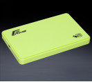 Зовнішня кишеня Frime для 2.5" SATA HDD/SSD Plastic USB 2.0 Green 
