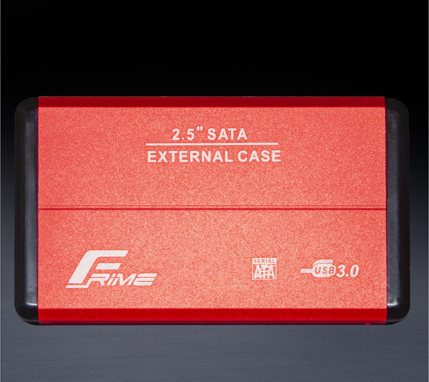 Внешний карман Frime для 2.5" SATA HDD/SSD Metal USB 3.0 Red 