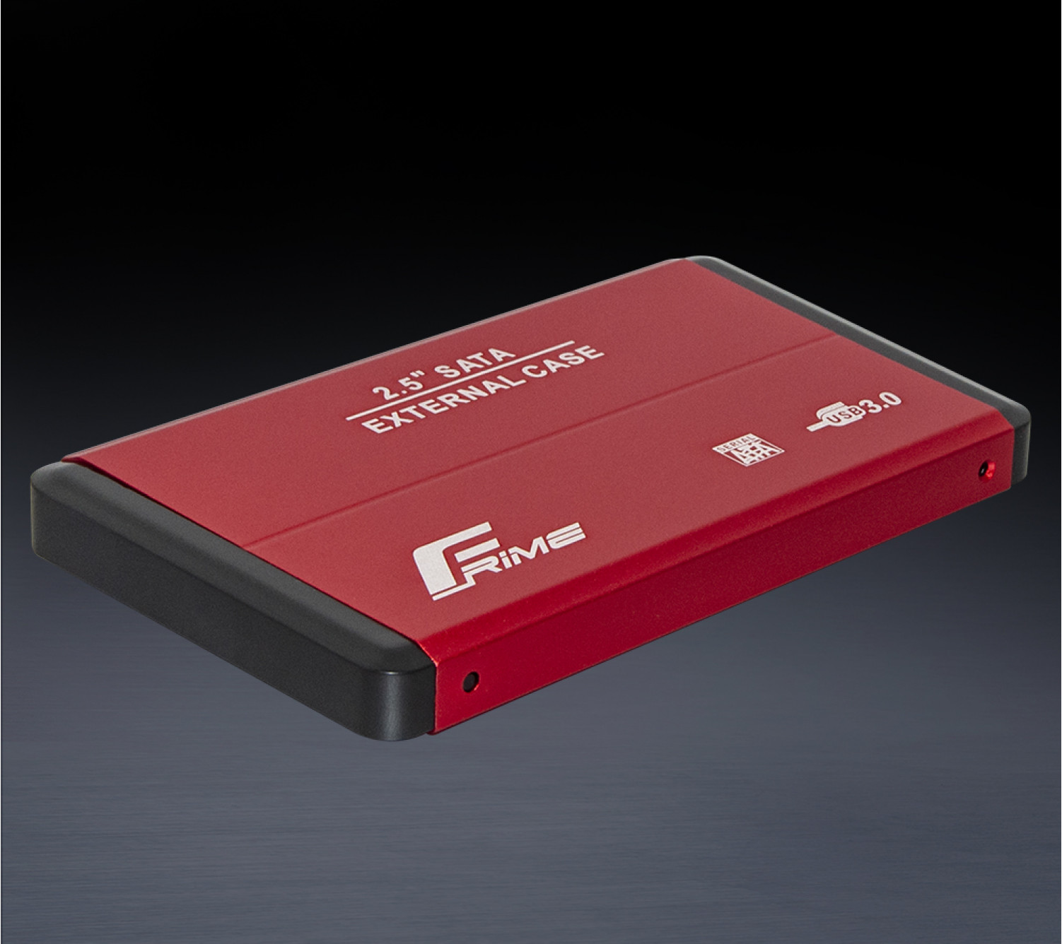 Зовнішня кишеня Frime для 2.5" SATA HDD/SSD Metal USB 3.0 Red 