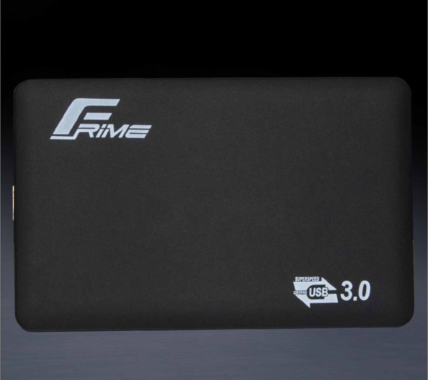 Внешний карман Frime для 2.5" SATA HDD/SSD Soft touch USB 3.0 Black 