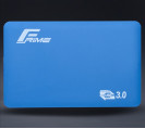Зовнішня кишеня Frime для 2.5" SATA HDD/SSD Soft touch USB 3.0 Blue 