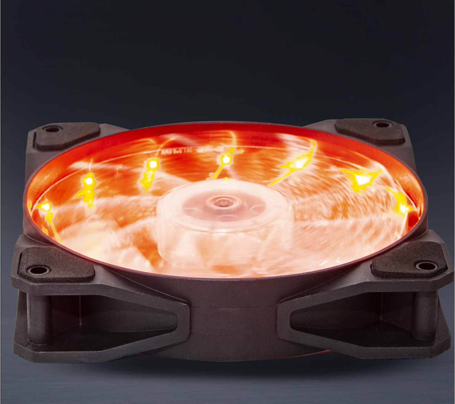 Вентилятор Frime Iris LED Fan 15LED Orange