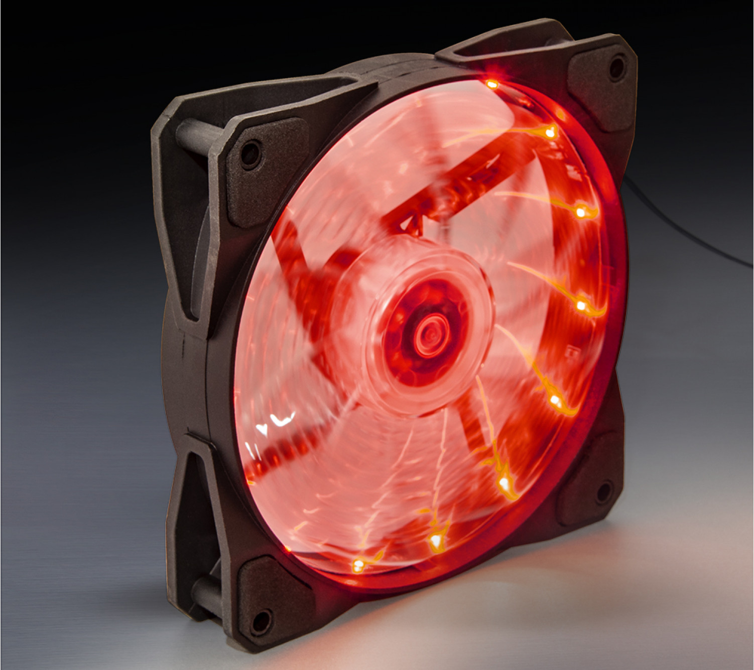 Вентилятор Frime Iris LED Fan 15LED Red OEM