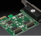 Плата расширения Frime PCI-E x1 to RS232+LPT (2 порта RS232 + 1порт LPT), ASIX AX99100 