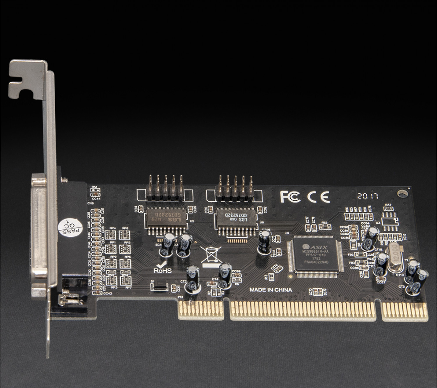 Плата расширения Frime PCI to RS232+LPT (2 порта RS232 + 1порт LPT), MCS9865 
