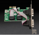 Плата расширения Frime PCI-E x1 to RS232 (2 порти), WCH382L 