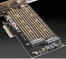 Плата розширення Frime PCI-E x4 to M.2 (B&M Key) NVMe 