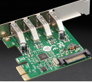 Плата расширения Frime PCI-E to USB3.0 (4 порти) VIA VL805