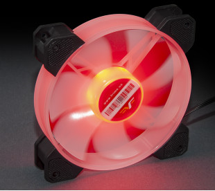 Вентилятор Frime Iris LED Fan Mid Red 