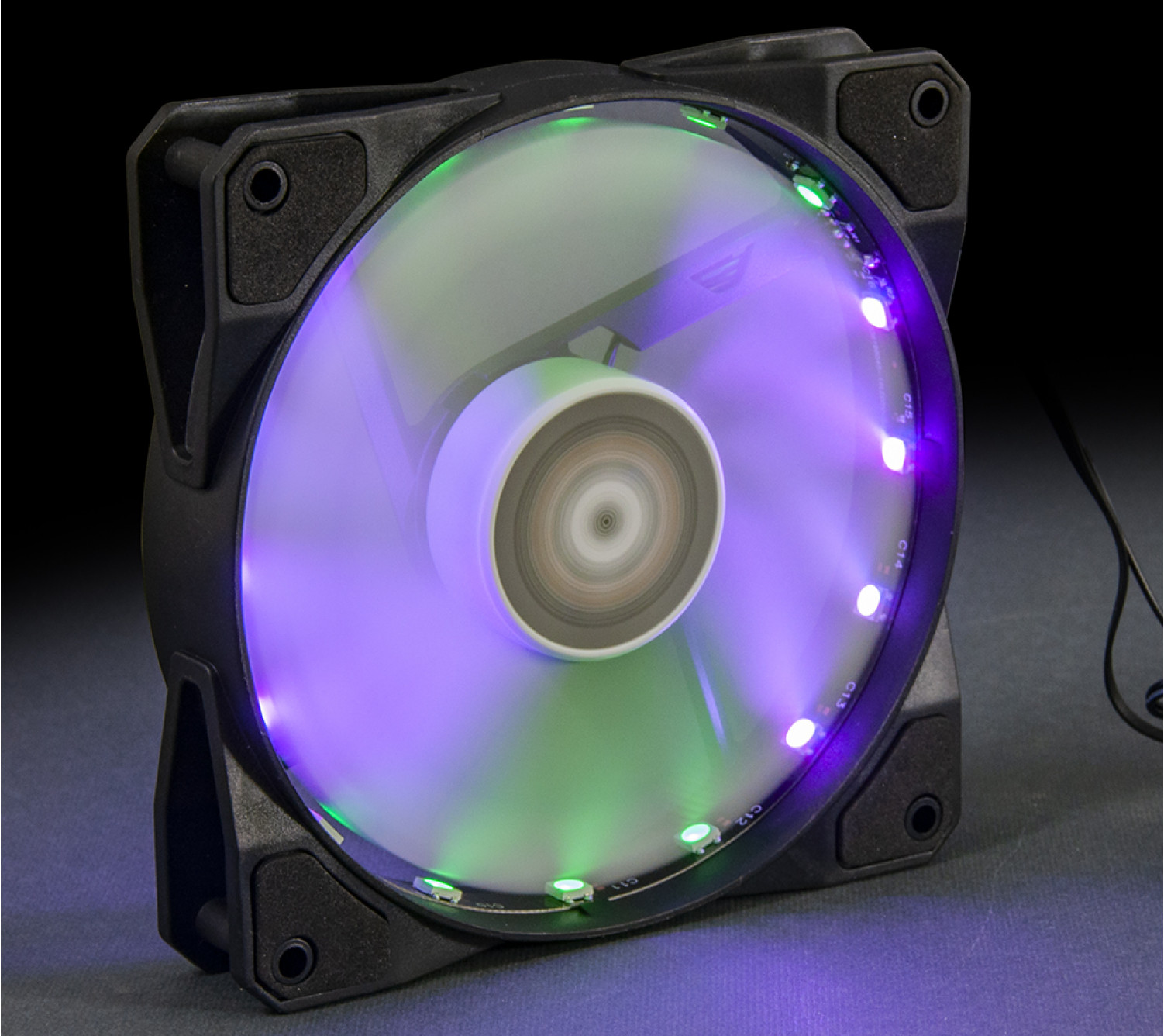 Вентилятор Frime Iris LED Fan 16LED RGB HUB-2