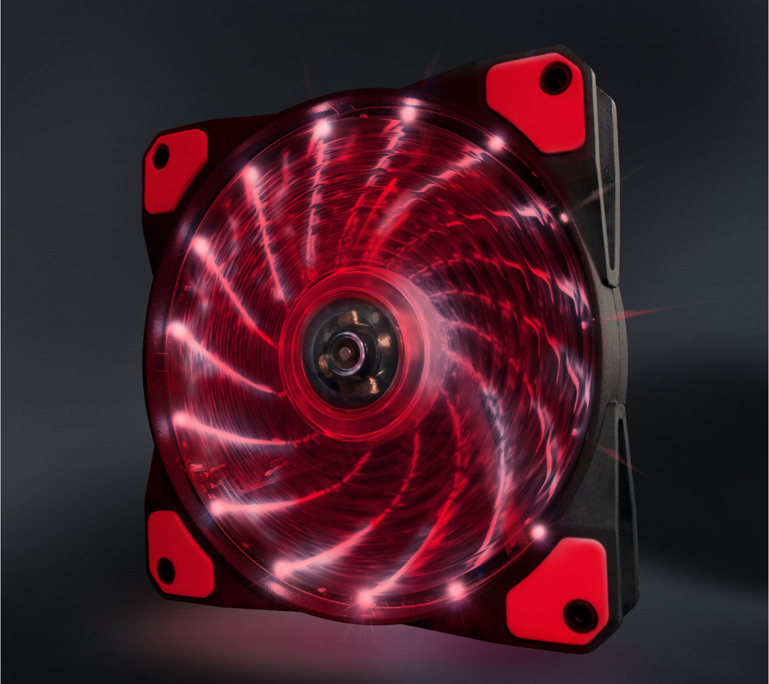 Вентилятор Frime Iris LED Fan 15LED Red 